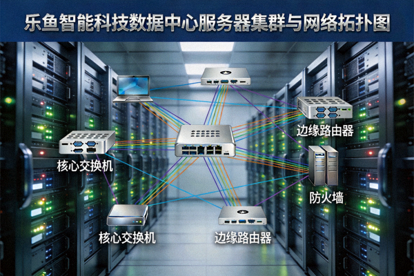 乐鱼智能科技数据中心服务器集群与网络拓扑图